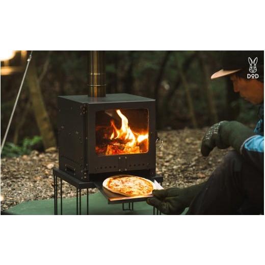 ふるさと納税 アウトドアグッズ 大阪府 東大阪市 DOD ピザがまきちゃん( MS1-132-BK )