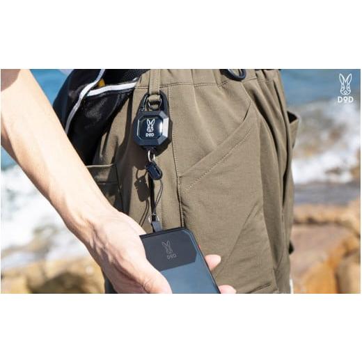 ふるさと納税 フィッシング 大阪府 東大阪市 DOD スマホ・ピタリール( FG1-169-BK )