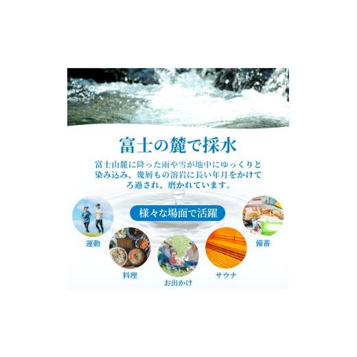 ふるさと納税 水・ミネラルウォーター 500mL〜999mL 山梨県 忍野村  チョイス限定 5ヶ月定期便 富士山蒼天の水 500ml×24本（1ケース）ラベルレス 離島不可 天…の画像