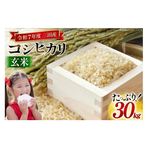 ふるさと納税 玄米 兵庫県 三田市 米 令和7年度産 コシヒカリ 玄米 30kg 兵庫県三田市産 パスカルさんだ 兵庫県 三田市 3d28bae660041 こめ コメ お米 新米 ご…