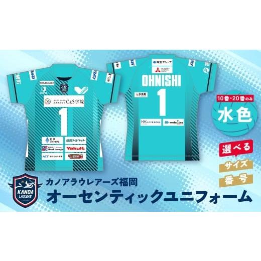 ふるさと納税 スポーツ・アウトドア 福岡県 福智町 W36-07 オーセンティックユニフォーム(水色) レビューキャンペーン開催 [福智町チャンス]