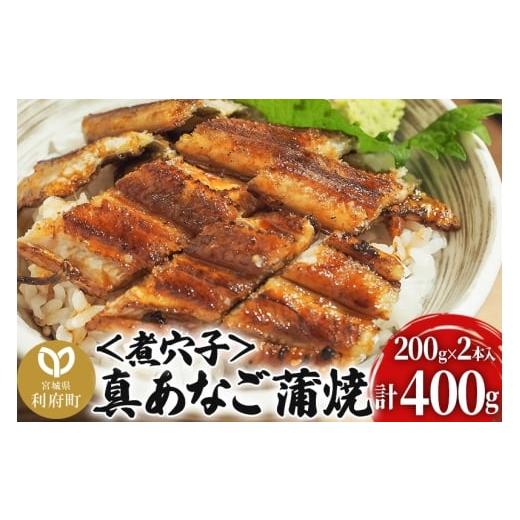 ふるさと納税 魚貝類 穴子 宮城県 利府町 真あなご蒲焼 煮穴子 400g 韓国産 宮城県 利府町