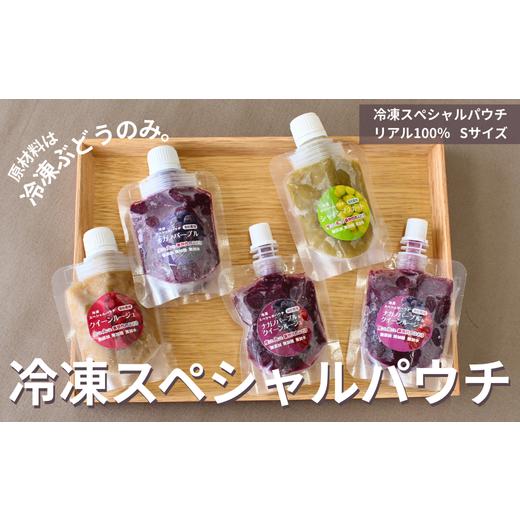 ふるさと納税 果物類 ぶどう 長野県 松川町 TK26-25A 冷凍スペシャルパウチ リアル100% Sサイズ(45g)5個 // 長野県 松川町産 南信州 冷凍フルーツ 冷凍パ…