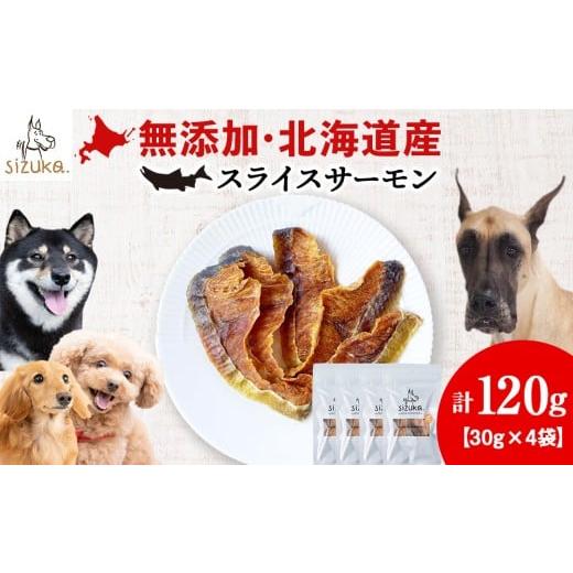 ふるさと納税 雑貨・日用品 北海道 千歳市 スライスサーモン 30g×4袋
