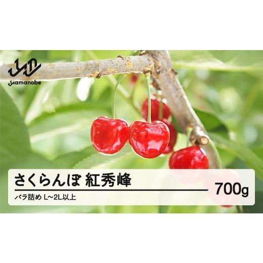 ふるさと納税 果物類 さくらんぼ 山形県 山辺町 [先行予約]2026年 山形県産 紅秀峰 バラ詰め 約700g L~2Lサイズ以上 やまのべ多田耕太郎のさくらんぼ サクラ…