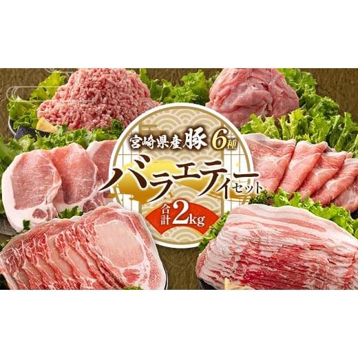 ふるさと納税 豚肉 セット 宮崎県 新富町 2026年1月お届け 宮崎県産 豚バラエティーセット 合計2kg 人気 小分け 食べ比べ ボリューム 冷凍 B690-2601 2026年1…