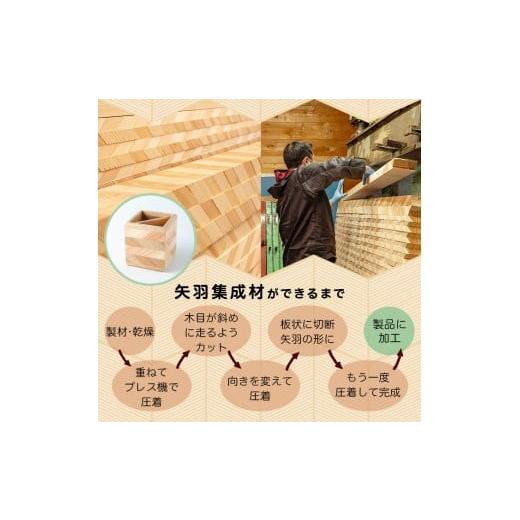 ふるさと納税 木工品・竹工品 宮城県 登米市 三段小引き出し (30×34×26cm) 木製 矢羽木工品 矢羽クラフト 収納 引出し 引き出し インテリア 工芸品 家具 も…の画像
