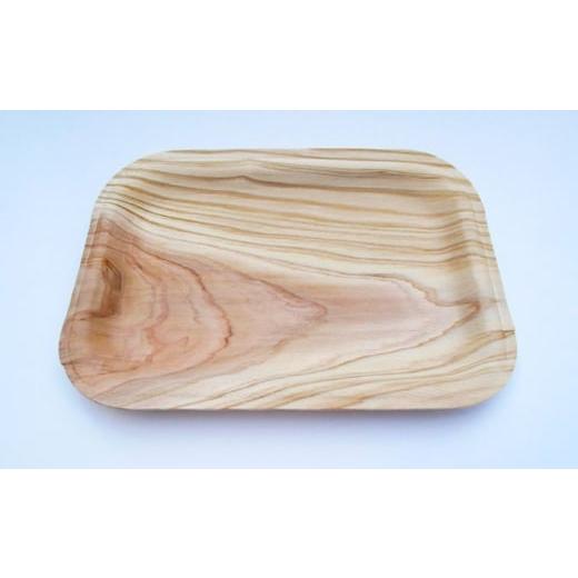 ふるさと納税 食器・グラス 大分県 日田市 和器角皿 (大10枚入) 日田市 / NPO法人游風 木製 お皿 使い捨て