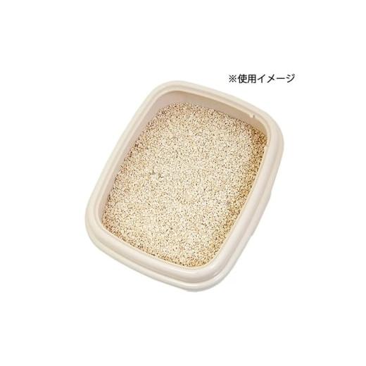 ふるさと納税 生き物 群馬県 邑楽町 猫砂 国産 ゼオライトで消臭 システムトイレ用 ネコのトイレ砂 5kg（約7L）×2袋 ゼオライトサンド 消臭 株式会社チャーム…の画像