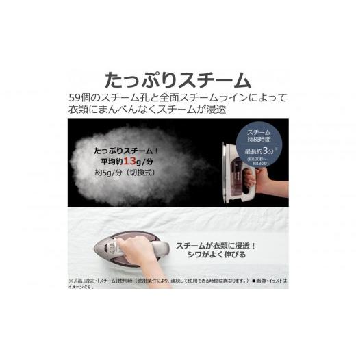 ふるさと納税 電化製品 神奈川県 川崎市 東芝 アイロン コードレス 前後左右スムーズなかけ心地 TA-FDX770(N)の画像