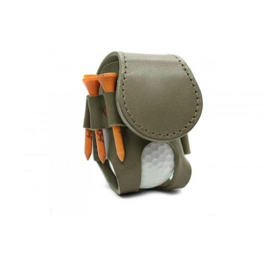 ふるさと納税 ゴルフグッズ バッグ・ケース 大阪府 堺市 ゴルフボールホルダー グレージュ グレージュ