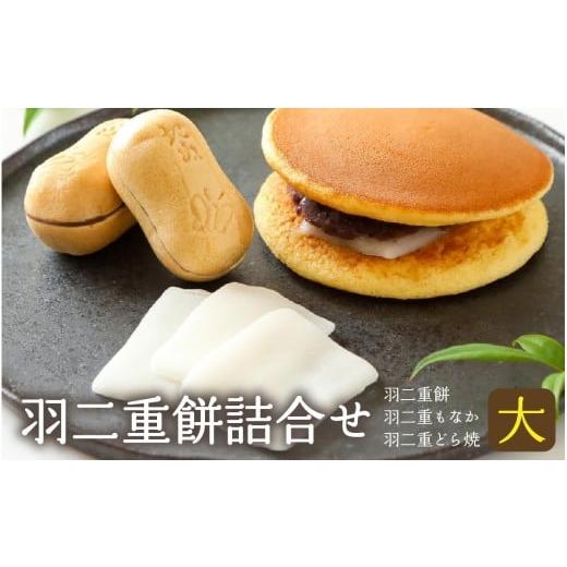 ふるさと納税 和菓子 和菓子セット・詰め合わせ 福井県 福井市 羽二重餅詰合せ(大) A-046004 / 羽二重餅 餅 もち ふんわり 餅菓子 和菓子 菓子 銘菓 絹 個…