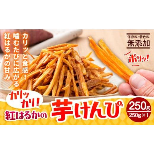 ふるさと納税 野菜類 サツマイモ 熊本県 大津町 カリッカリ 紅はるかの芋けんぴ 250g 1袋250g 熊本県大津町産 無添加[30日以内に出荷予定(土日祝を除く)]薩…