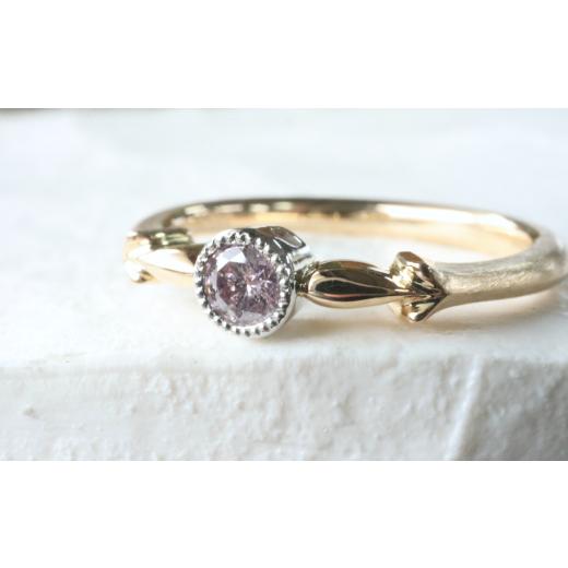 ふるさと納税 アクセサリー リング 大分県 中津市 ピンクダイヤモンド指輪4月の誕生石 | リング 誕生石ジュエリー アウトナイト アクセサリー 婚約指輪 プロ…