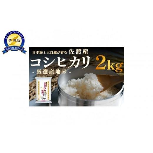 ふるさと納税 米 コシヒカリ 新潟県 佐渡市 佐渡産コシヒカリ 2kg 令和7年産