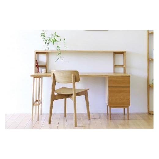 ふるさと納税 家具 テーブル 福岡県 大川市 開梱設置 高野木工 プレーンデスク SET10 オーク(W150×D70cm) 10年保証
