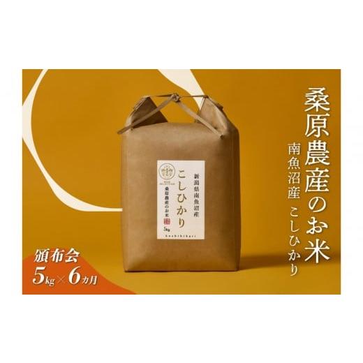 ふるさと納税 米 コシヒカリ 新潟県 南魚沼市 令和7年度新米 頒布会 日本のお米の最高峰 山間地米 南魚沼産コシヒカリ5kg×6カ月
