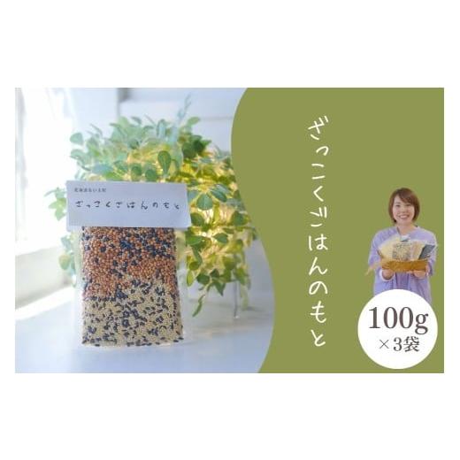 ふるさと納税 雑穀 北海道 奈井江町 ざっこくごはんのもと3袋セット