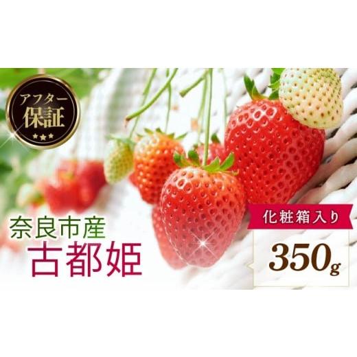 ふるさと納税 いちご 奈良県 奈良市 数量限定 2026年発送 苺 いちご 古都姫 350g 化粧箱 冷蔵 小分け 果物 スイーツ デザート くだもの フルーツ ベリー ふる…