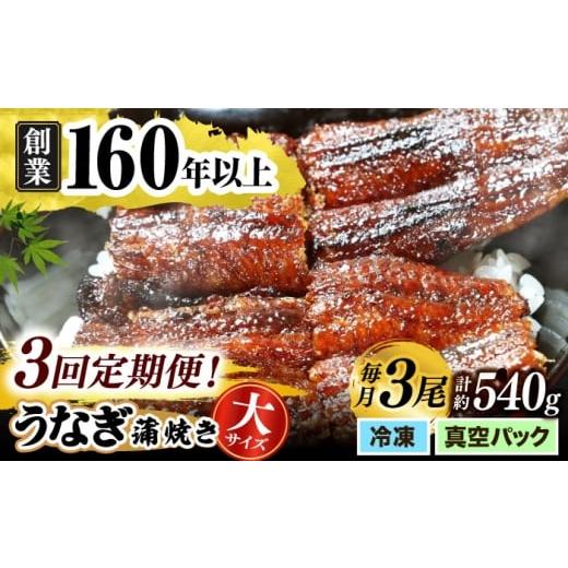 ふるさと納税 うなぎ 岐阜県 多治見市 うなぎや 3回定期便 炭火焼 うなぎの蒲焼き 3尾 紀州備長炭使用 鰻 ウナギ 丑の日 多治見市/うなぎや TFO010 3回定期…