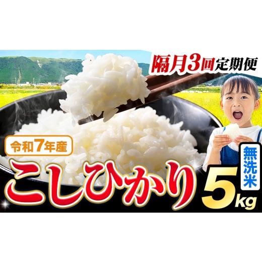 ふるさと納税 米 コシヒカリ 熊本県 苓北町 隔月3回定期便 令和7年産 無洗米 こしひかり 5kg[お申込み翌月から出荷]熊本県産 ふるさと納税 無洗米 ひの 米 …