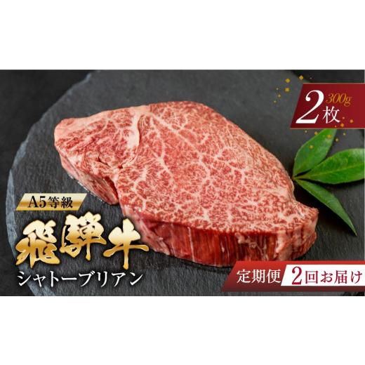 ふるさと納税 牛肉 ヒレ 岐阜県 本巣市 定期便 2026年10月発送開始 A5等級 飛騨牛 シャトーブリアンステーキ 2枚 2回お届け定期便 | 2ヶ月 牛肉 肉 和牛 国産…