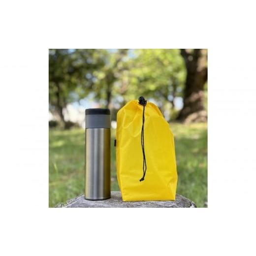 ふるさと納税 小物 愛知県 名古屋市 M・3L・黄色 大きめナイロン巾着袋 スタッフバッグ スタッフサック バッグインバッグ 着替え袋 黄色