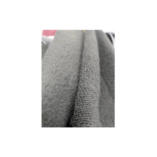 ふるさと納税 服 女 岐阜県 笠松町 パイル羽織ジャケット(起毛加工あり)　ログウッドアカネマリーゴールドグレー 1695123の画像