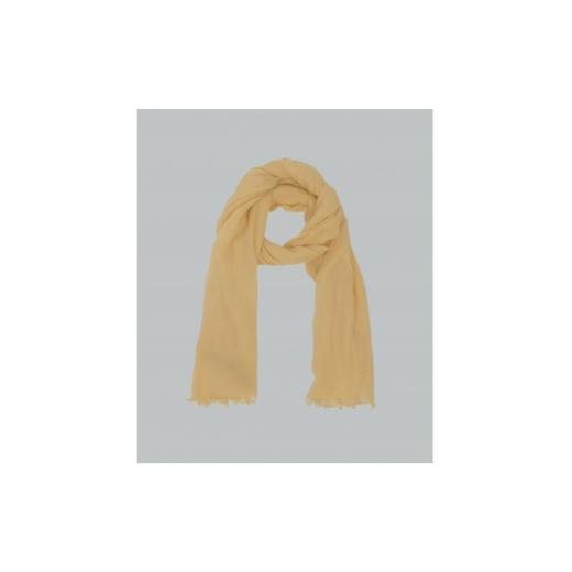 ふるさと納税 小物 ストール・マフラー 岐阜県 笠松町 オーガニックコットン知多木綿ストール マリーゴールドイエロー 1695146