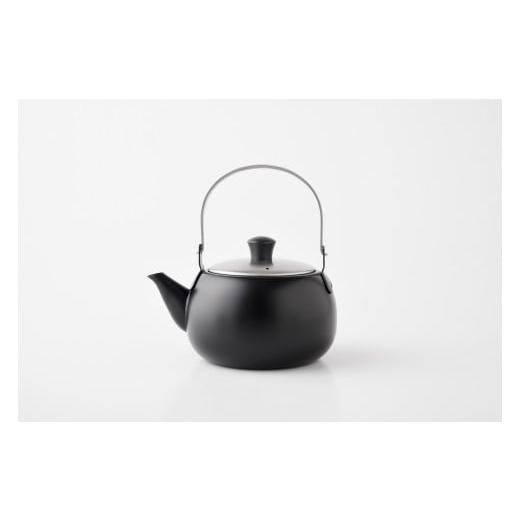 ふるさと納税 雑貨・日用品 新潟県 燕市 急須(吊り手) 500ml ブライト &amp; ブラック