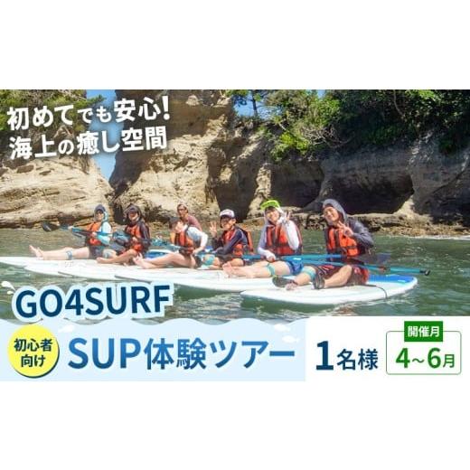 ふるさと納税 体験チケット 千葉県 勝浦市 初心者向けSUP体験ツアー 1名様 4-6月 GO4SURF[30日以内に出荷予定(土日祝除く)]千葉県 勝浦市 マリンアクティビ…