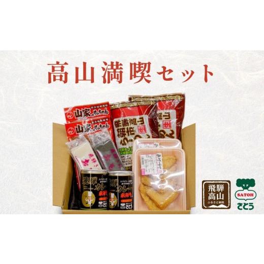 ふるさと納税 加工品等 岐阜県 高山市 高山満喫セット 詰め合わせ | カレー キッチン飛騨 けいちゃん 餅 あげづけ ラーメン 高山 飛騨 岐阜 のし対応 ファミリ…
