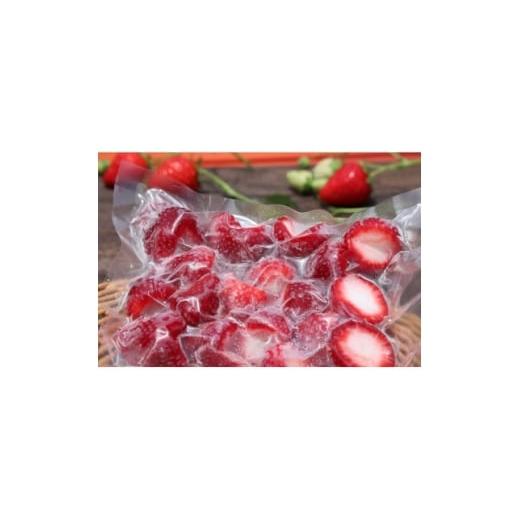 ふるさと納税 いちご 徳島県 阿南市 冷凍いちご 徳島県産 計1kg 1676615