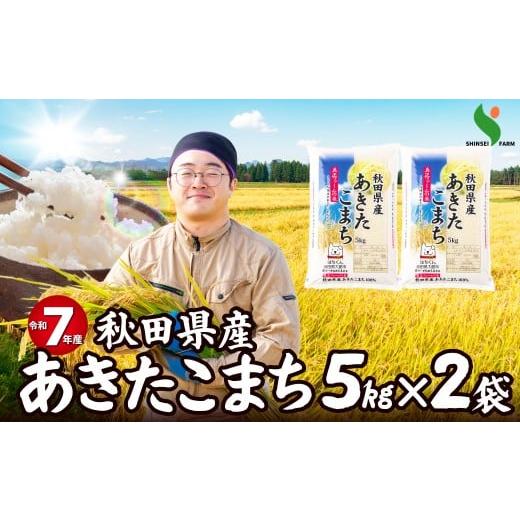 ふるさと納税 米 あきたこまち 秋田県 大館市 令和7年産秋田県産あきたこまち(普通米)10kg 100P9006 / 米 普通米 10kg 白米 令和7年産 秋田県産 あきたこま…