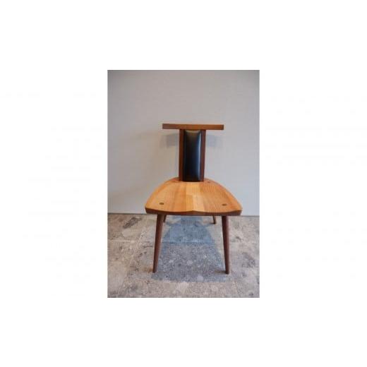 ふるさと納税 家具 香川県 高松市 ダイニングチェア(本革ブラック) 本革キャメル