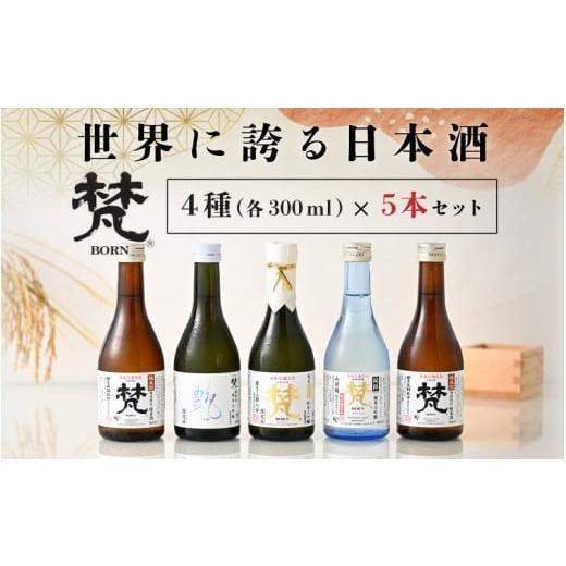 ふるさと納税 日本酒 純米大吟醸酒 福井県 鯖江市 世界に誇る日本酒 梵4種セット 5本セット B-02603 / 梵 日本酒 飲み比べ 純米大吟醸 吟醸酒 地酒 ギフト 贈…