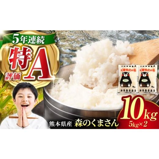 ふるさと納税 米 熊本県 山鹿市 [令和7年度産米]熊本県産 森のくまさん 白米 10kg (5kg×2) 米 お米 ご飯 はくまい こめ 国産 有限会社 あそしな米穀 ZBI034…