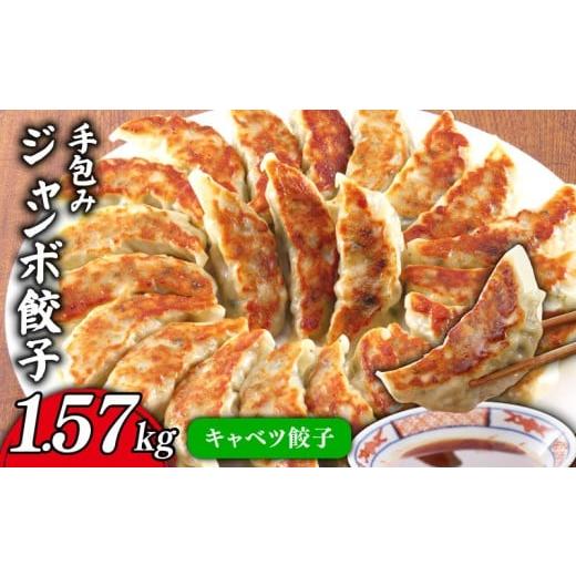 ふるさと納税 餃子 千葉県 旭市 ＼最短7営業日以内発送/ ギョーザ 小分け 1.57kg ( 15個 × 3P ) ジャンボ 1個35g 解凍不要 キャベツ餃子 冷凍 ビッグ 手包み…