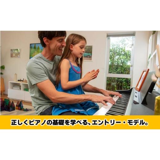 ふるさと納税 電化製品 静岡県 浜松市  Roland 電子ピアノRP107／ブラック 高さ固定椅子付き 設置作業付き 配送不可：北海道／沖縄／離島 静岡 浜松市 No.5360…の画像