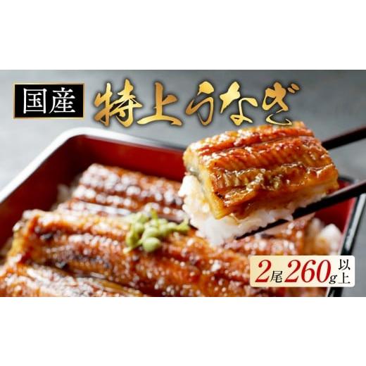 ふるさと納税 うなぎ 北海道 別海町 (7月発送)国産 特上うなぎ 2尾 合計 260g 以上 ( 国産 うなぎ 鰻 ウナギ 蒲焼き 蒲焼 かばやき 魚 魚介 魚貝 海鮮 う…