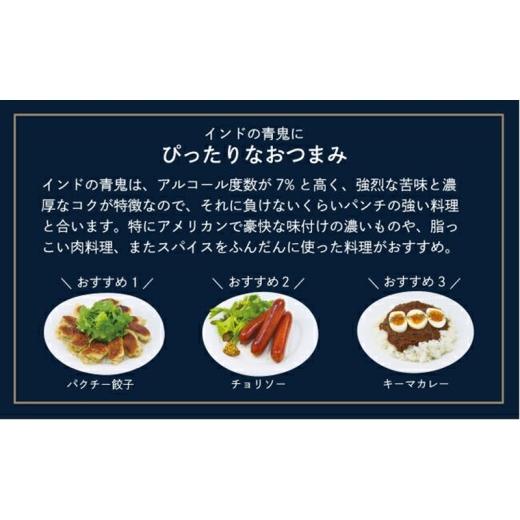 ふるさと納税 ビール 地ビール 長野県 佐久市 インドの青鬼 IPA（48缶）クラフトビール ヤッホーブルーイング 350ml 缶 びーる エール お酒 さけ BBQ 晩酌 ipa…の画像