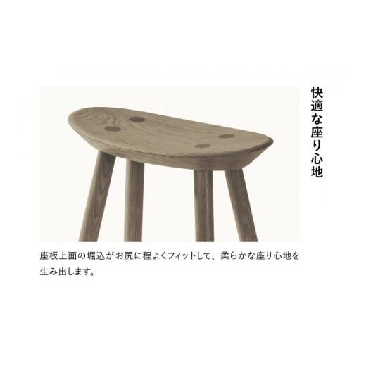ふるさと納税 家具 広島県 廿日市市 浜本工芸 オーク無垢　7555スツール　ダイニングテーブル用_4