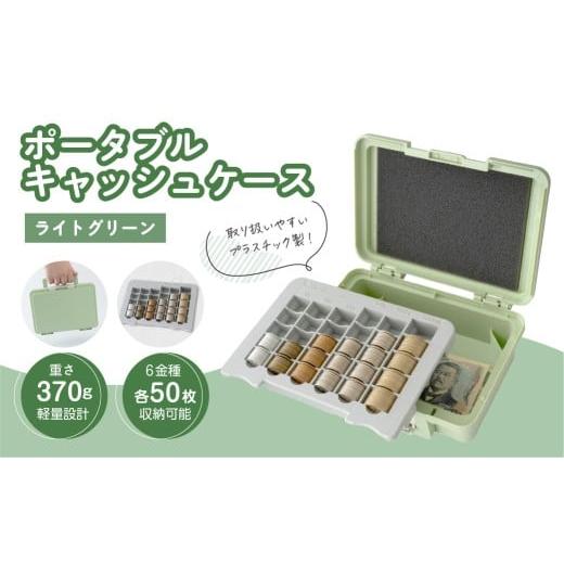 ふるさと納税 文房具・玩具 栃木県 那須塩原市 カール事務器 手提げ金庫 ポータブルキャッシュケース ライトグリーン CX-003-U ns097-004-2 金庫 手提げ キャ…