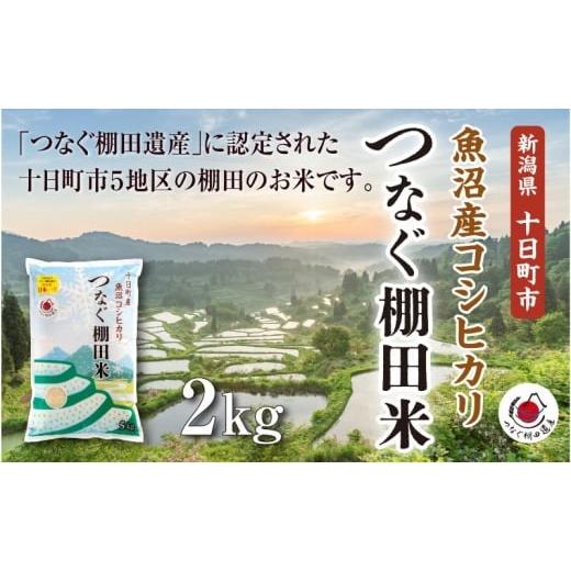 ふるさと納税 米 コシヒカリ 新潟県 十日町市 精米2kg 令和7年産新潟県十日町市魚沼産コシヒカリ「つなぐ棚田米」 米 こしひかり 精米 十日町市