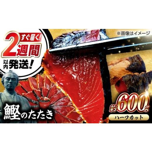ふるさと納税 カツオ 高知県 高知市 鰹たたき 約600g ポン酢付き / 簡易包装 高知 本格 カツオ 鰹 かつおたたき 瞬間冷凍 厳選 株式会社 七和