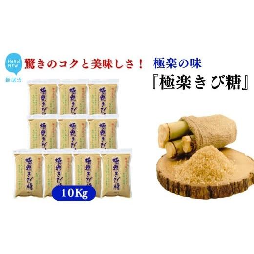 ふるさと納税 加工品等 砂糖 愛媛県 新居浜市 黒糖ほど癖がないのに料理にコクをだす 種子島のさとうきび本来のミネラルと風味を残す『極楽きび糖』 1kg×10袋…