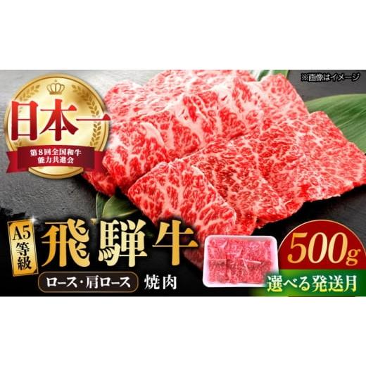 ふるさと納税 牛肉 焼肉・バーベキュー 岐阜県 多治見市 1月発送 飛騨牛 焼肉用 ロース・肩ロース 500g A5等級 牛 肉 和牛 牛肉 飛騨牛 高級肉 冷凍 国産 国…