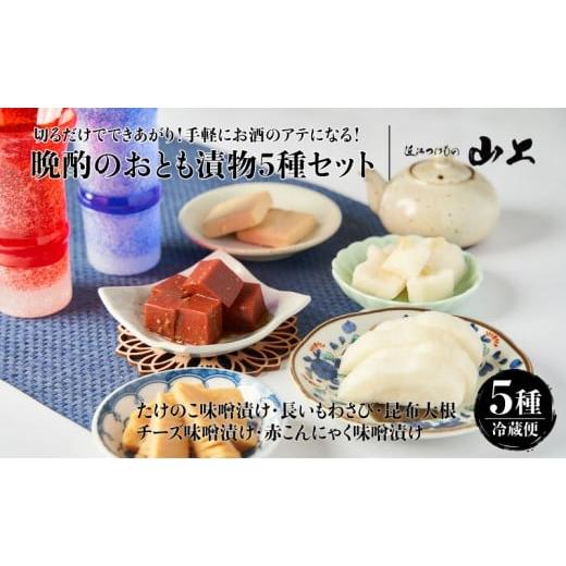 ふるさと納税 加工品等 漬物 滋賀県 湖南市 お漬物セット 切るだけでできあがり 手軽にお酒のアテになる 晩酌のおとも漬物5種セット/たけのこ味噌漬け・長い…