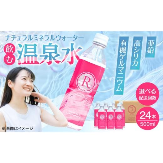 ふるさと納税 水・ミネラルウォーター 500mL〜999mL 大分県 日田市  全3回定期便 天然温泉水RYUSEKI 500ml×24本−ペットボトル　日田市 ／ 株式会社竜石 温泉…_1