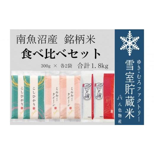 ふるさと納税 米 コシヒカリ 新潟県 南魚沼市 雪室貯蔵米 コシヒカリ、ミルキークィーン、新之助 食べ比べ